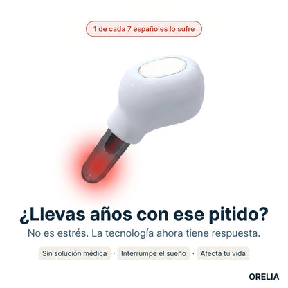 Auricular de Luz roja terapéutico